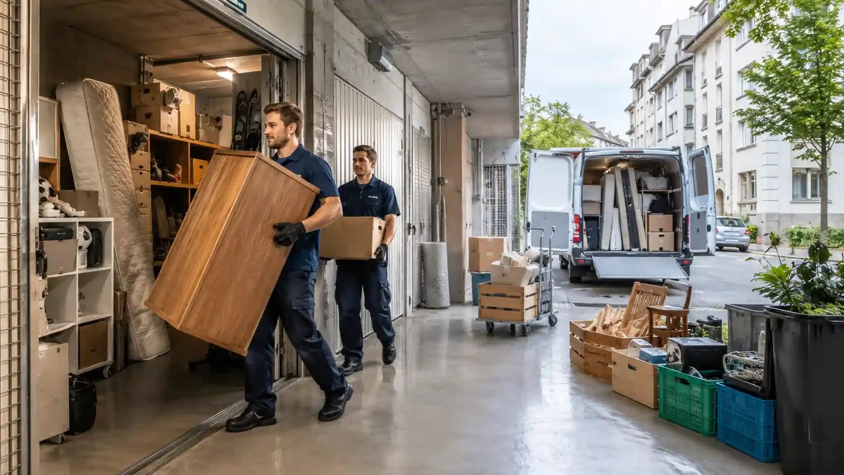 Basement clearance in Zurich