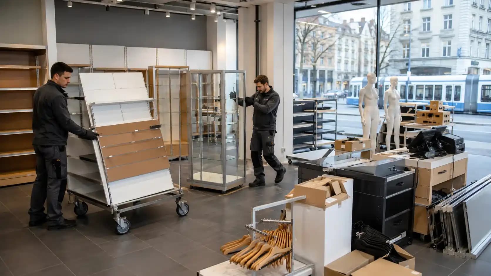 Shop clearance in Zurich